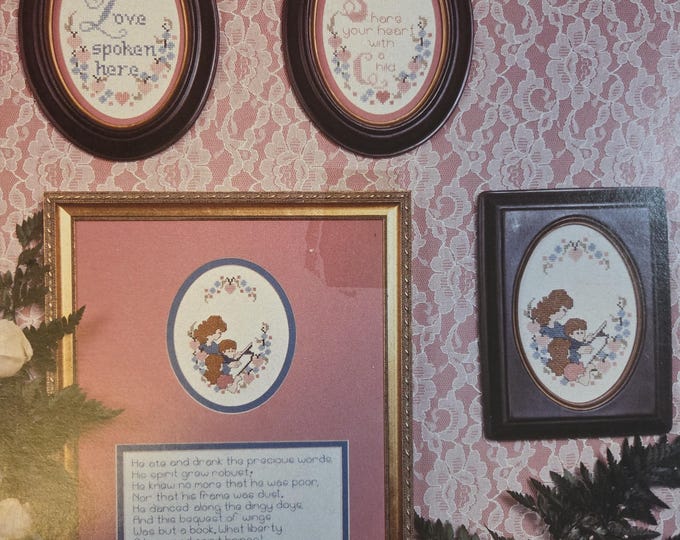 Cross N Patch Mothers Cameo Cross Stitch Pattern. FREE SHIPPING. Used Condition