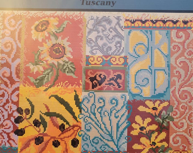 Candamar Designs Abstractions Tuscany Cross Stitch Kit. FREE SHIPPING. New Condition.