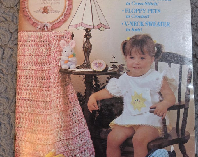 Annie's Pattern Club Number 46 Aug Sept 1987. FREE SHIPPING. Older Used Condition. Includes Pattern Insert.