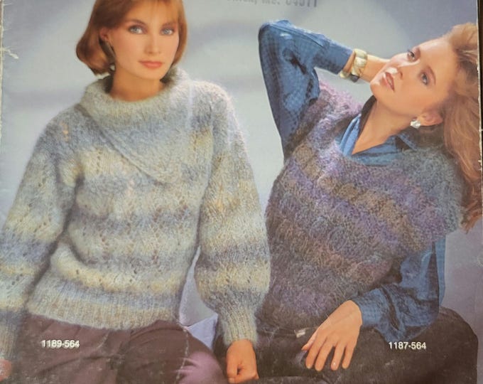 Bernat Musetta Book 564 Knit Pattern. Free Shipping