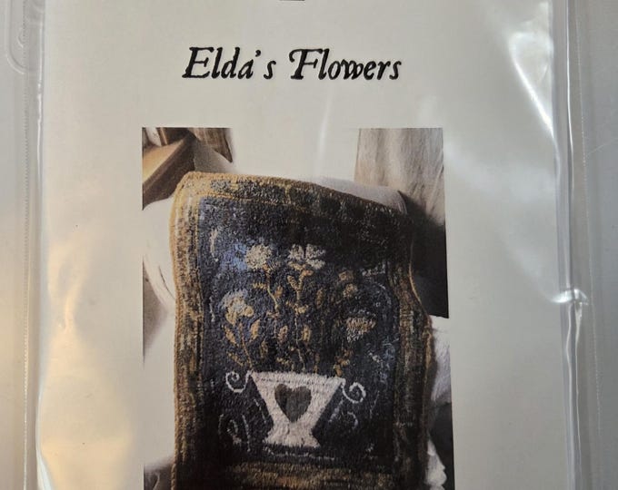 Notforgotten Farm Eldas Flowers Punch Needle Pattern. Estate Sale Preowned Good Condition. Free SHIPPING.