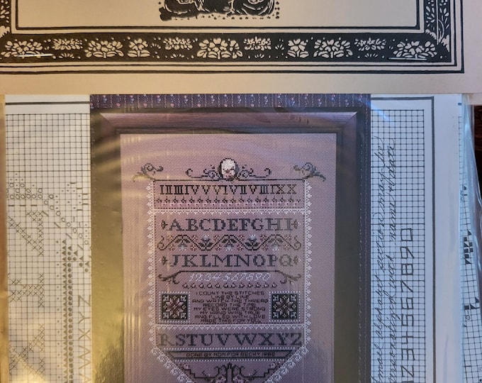 Told In A Garden Family Treasure II Cross Stitch Pattern. Good Condition. Free Shipping.