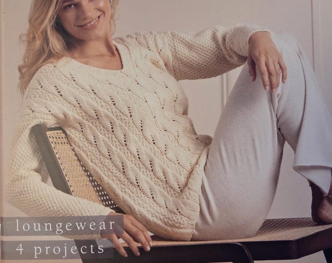 Mode at Rowan Loungewear Pattern Book. Estate Sale Like New Condition.