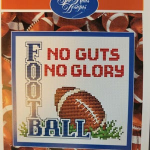 Sue Hillis Play Football Cross Stitch Pattern. Free Shipping. Good Condition.