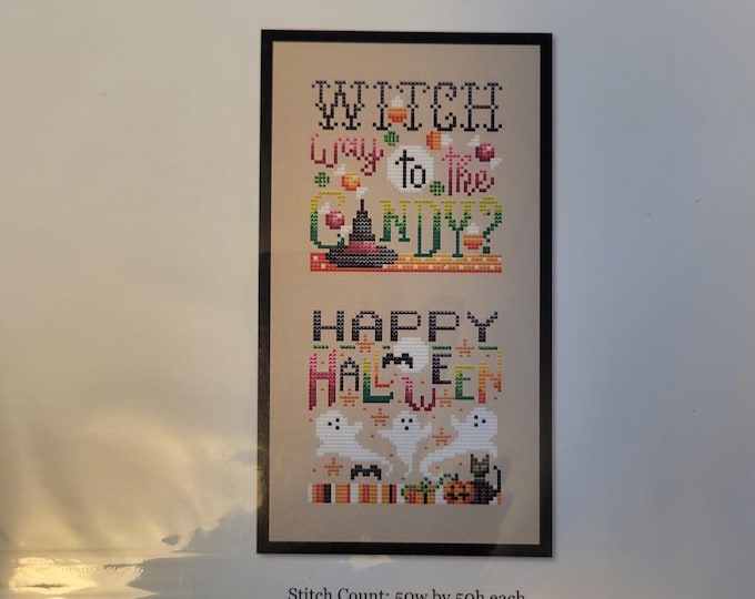 Shannon Christine Designs 2021 Halloween Club 4 Cross Stitch Pattern. Free Shipping. Good Condition.