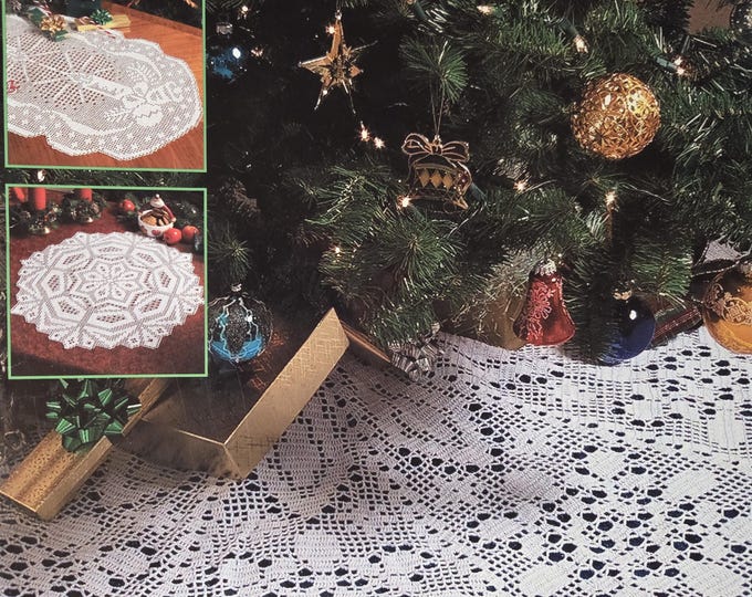 American School of Needlework It's A Filet Crochet Christmas. FREE SHIPPING. Preowned Used Condition.