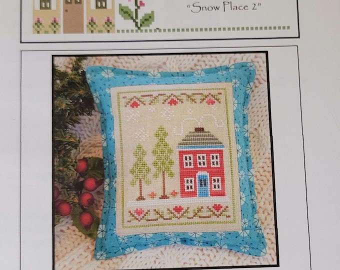Country Cottage Needleworks Snow Place 2 Cross Stitch Pattern. FREE Shipping. Good Condition.