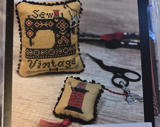 Textilly Crafts Sew Vintage Cross Stitch Pattern. Free Shipping. Good Condition.