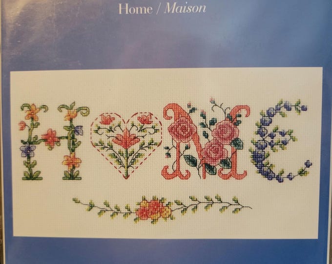 DMC Home Cross Stitch Kit. FREE SHIPPING. New Condition.