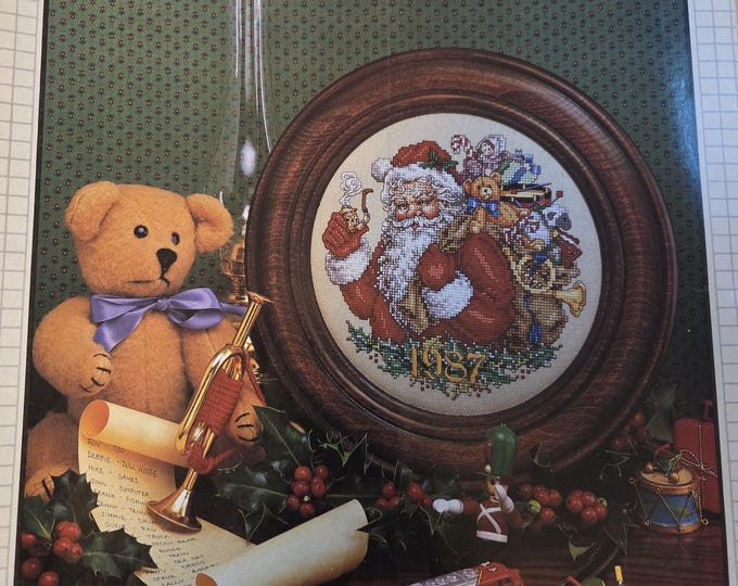 Cross Stitch and Country Crafts Magazine Nov/Dec 1987. FREE SHIPPING. Used Condition
