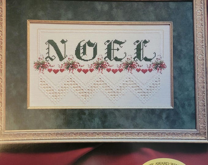 Cross n Patch Noel Cross Stitch Pattern. FREE SHIPPING.
