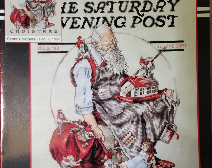Stoney Creek The Saturday Evening Post Santas Helpers. FREE SHIPPING.