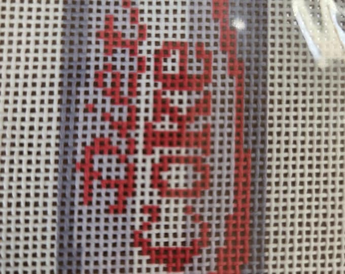 Diet Soda Canvas Design area 1.25"x2.5" Canvas Size 5"x5" 18 Mesh New Condition, Great for Beginners.  Free Shipping. Fraymeworks Design