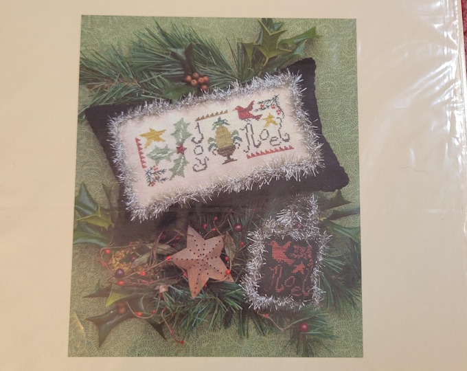 Homespun Elegance Holiday Samplings I Cross Stitch Pattern. Free Shipping. Used Condition.