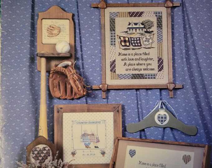 Hickory Hollow Home Seen Cross Stitch Pattern. FREE SHIPPING. Used Condition.