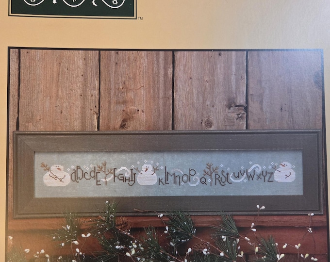 Bent Creek Winter Row Cross Stitch Pattern. Free Shipping. Used Condition.