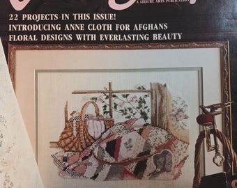 For the Love of Cross Stitch Magazine Premier Issue. FREE SHIPPING. Older Condition.