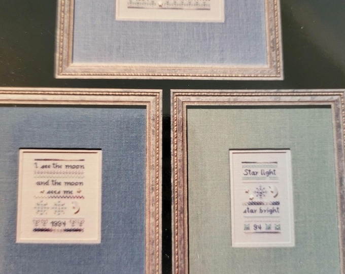 La Broderie Sweet Dreams Cross Stitch Pattern. FREE SHIPPING. Used Condition.