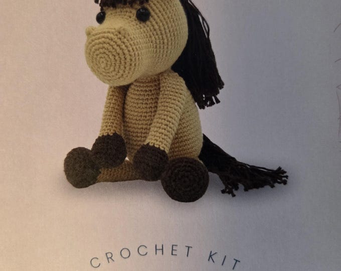 Morgan Horse Hardicraft Crochet Kit. New Condition. FREE SHIPPING.