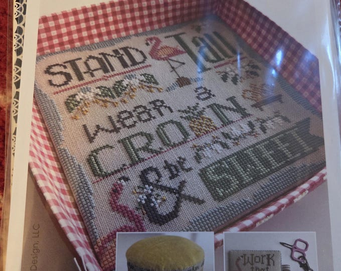 Hands on Designs Be A Pineapple Cross Stitch Pattern. Free Shipping. Good Condition.