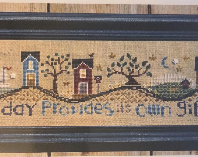 Bent Creek Each Day Row Cross Stitch Pattern. Free Shipping. Good Condition.