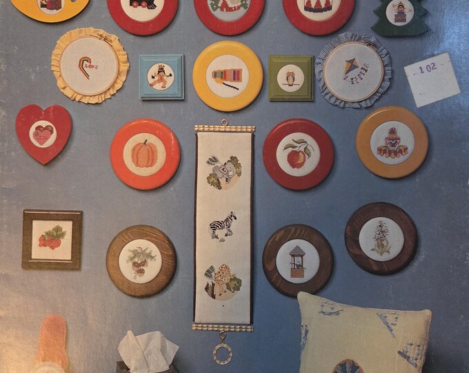 ShariAne Minis From A to Z Cross Stitch Pattern. FREE SHIPPING. Used Older Condition.