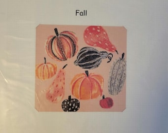 Susanamm Fall Cross Stitch Pattern. FREE SHIPPING. New Condition.