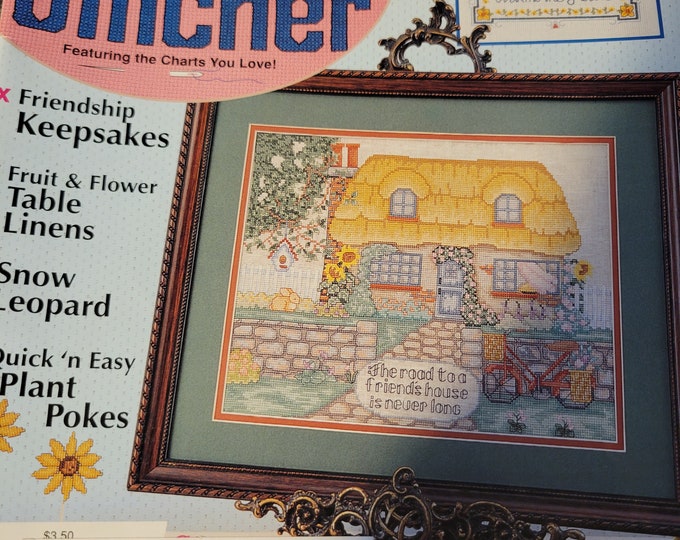 The Cross Stitcher Magazine Aug 1995, June 2002 or Aug 2002. Good Condition. Free Shipping.