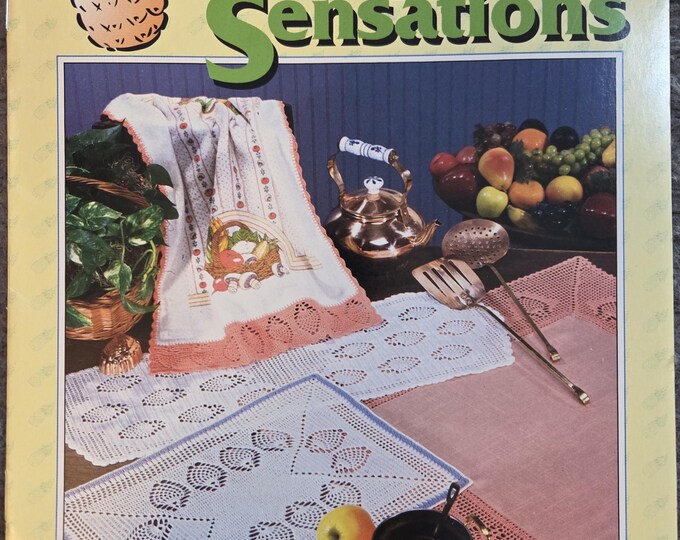 More Pineapple Sensations to Crochet. FREE SHIPPING. Used Condition.