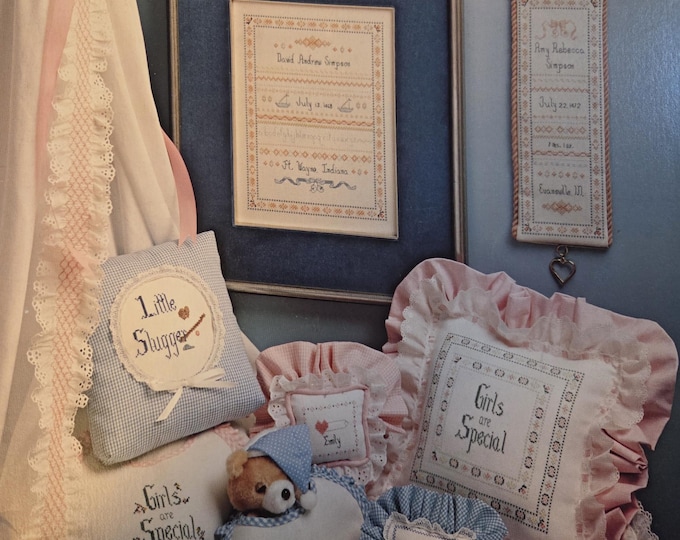 T&N Loves Little Blessings Cross Stitch Pattern. Free SHIPPING. Used Condition.