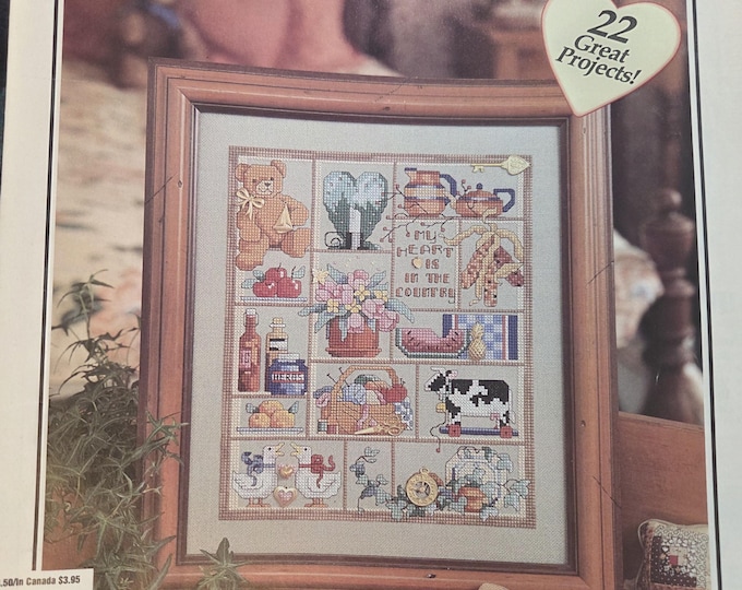 Cross Stitch and Country Crafts Magazine May/June 1993.FREE SHIPPING. Older Condition