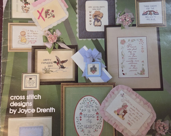 Leisure Arts Special Days Special People Cross Stitch Pattern. Free SHIPPING. Used Condition