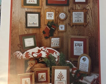 Sue Hillis Designs Christmas Quick Stitches Cross Stitch Pattern. Free Shipping. Used Condition.