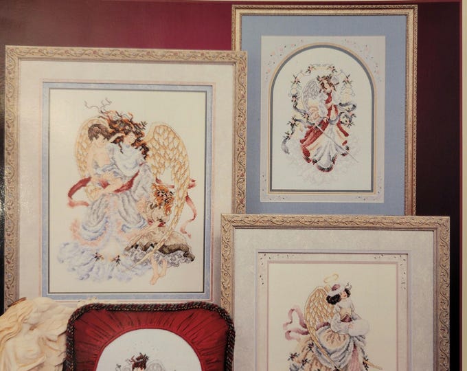 Stoney Creek -  Cross Stitch Pattern Book - Angels of Light. FREE SHIPPING