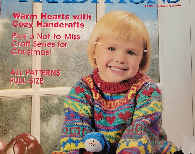 Crafting Traditions Jan/Feb 2001 Magazine. FREE SHIPPING. Used Condition.