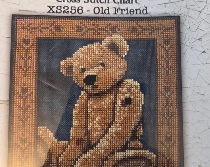 Teresa Kogut Old Friend Cross Stitch Pattern. Free Shipping. Good Condition.