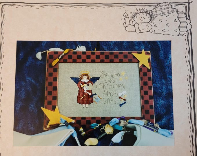 Waxing Moon Designs The Most Stash Cross Stitch Pattern. Free Shipping. Used Condition.
