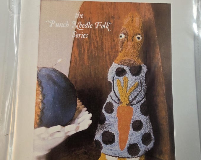 Notforgotten Farm Roberta Abbott Punch Needle Pattern. Estate Sale Preowned Good Condition. Free SHIPPING.