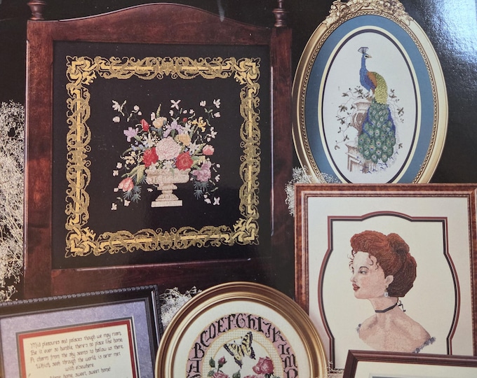 Cross My Heart Victorian Treasures Cross Stitch Pattern. FREE SHIPPING. Used Condition.