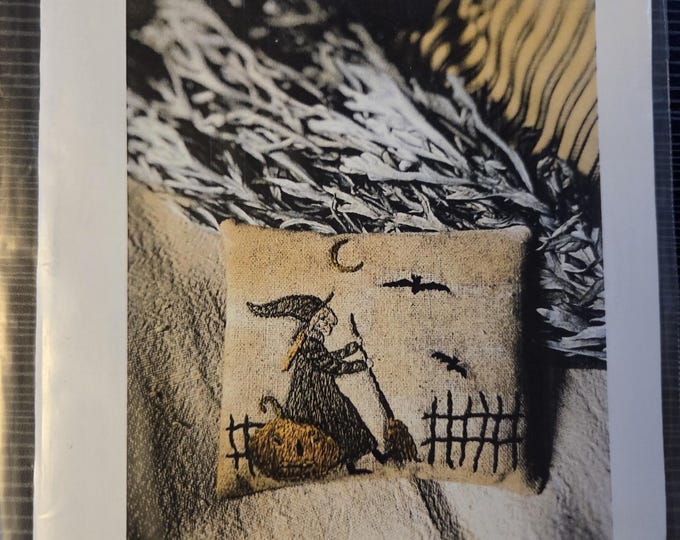 Notforgotten Farm Rest A Spell Folk Embroidery Pattern. Estate Sale Preowned Good Condition.