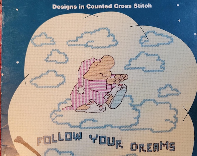 Gloria & Pat Ziggy Designs Cross Stitch Pattern. FREE SHIPPING. Used Condition.