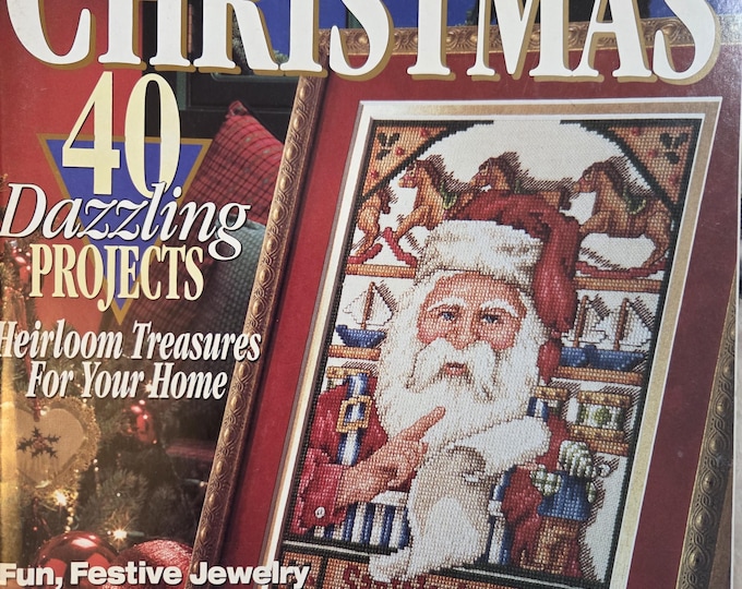 Cross Stitch Christmas 1994 Magazine. Used Condition. Free Shipping.