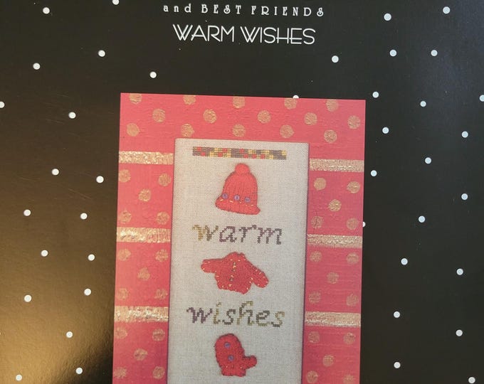 Sisters Warm Wishes Cross Stitch Pattern. Free Shipping. Good Condition.