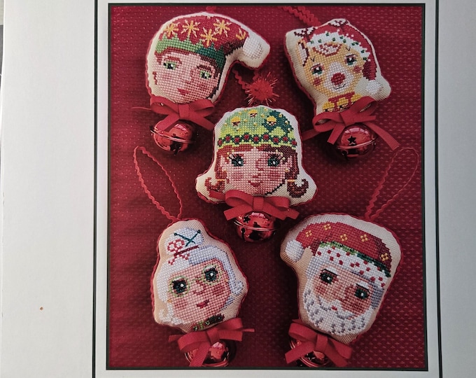December Stitches 2025 Christmas Ornament Set Cross Stitch Pattern. Free Shipping. New Condition.