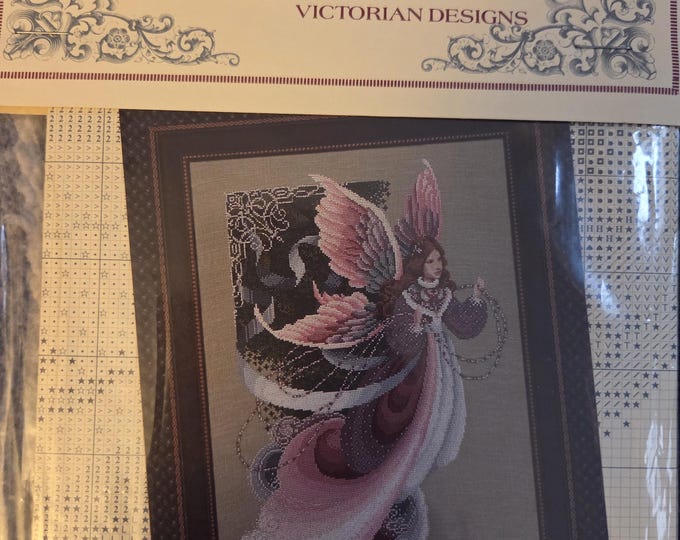 Lavender & Lace Fairy Dreams Cross Stitch Pattern. Preowned Good Condition. Free Shipping.