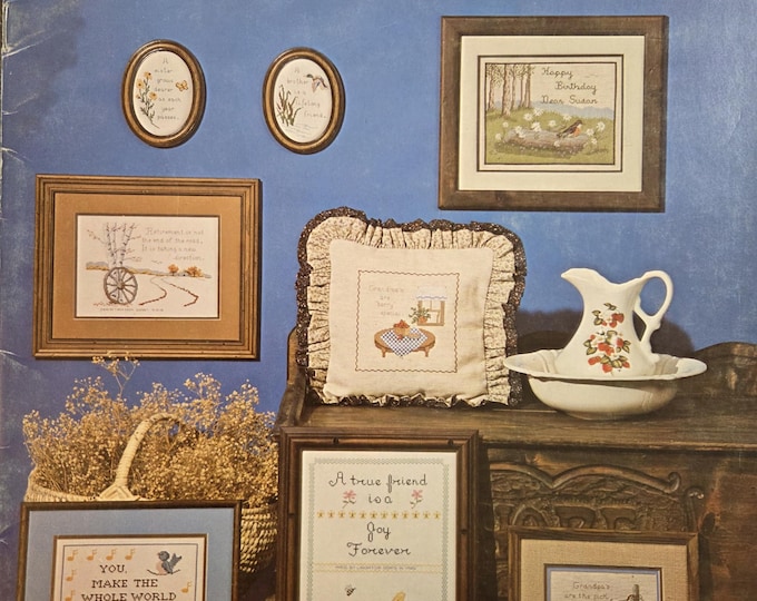 Art of Cross Stitch As I Was Saying Cross Stitch Pattern. FREE SHIPPING. Preowned Older Used Condition.