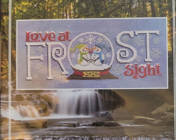 Silver Creek Samplers Love at Frost Sight Cross Stitch Pattern. FREE SHIPPING. Good Condition