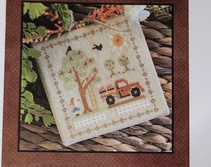 Little House Needleworks Fall on the Farm Pick Your Own Cross Stitch Pattern. FREE SHIPPING. Good Condition.