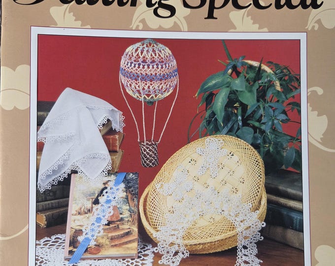 House of White Birches Tatting Specials. FREE SHIPPING. Preowned Used Condition.