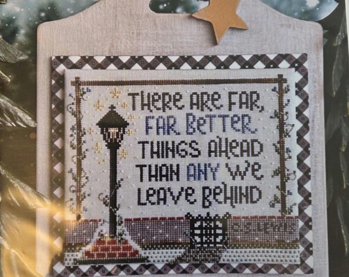 Sweet Wing Studio For Better Things Cross Stitch Pattern. FREE SHIPPING. Used Condition.
